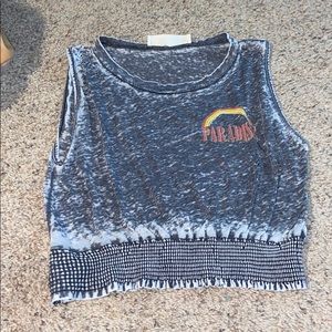 cropped tank top